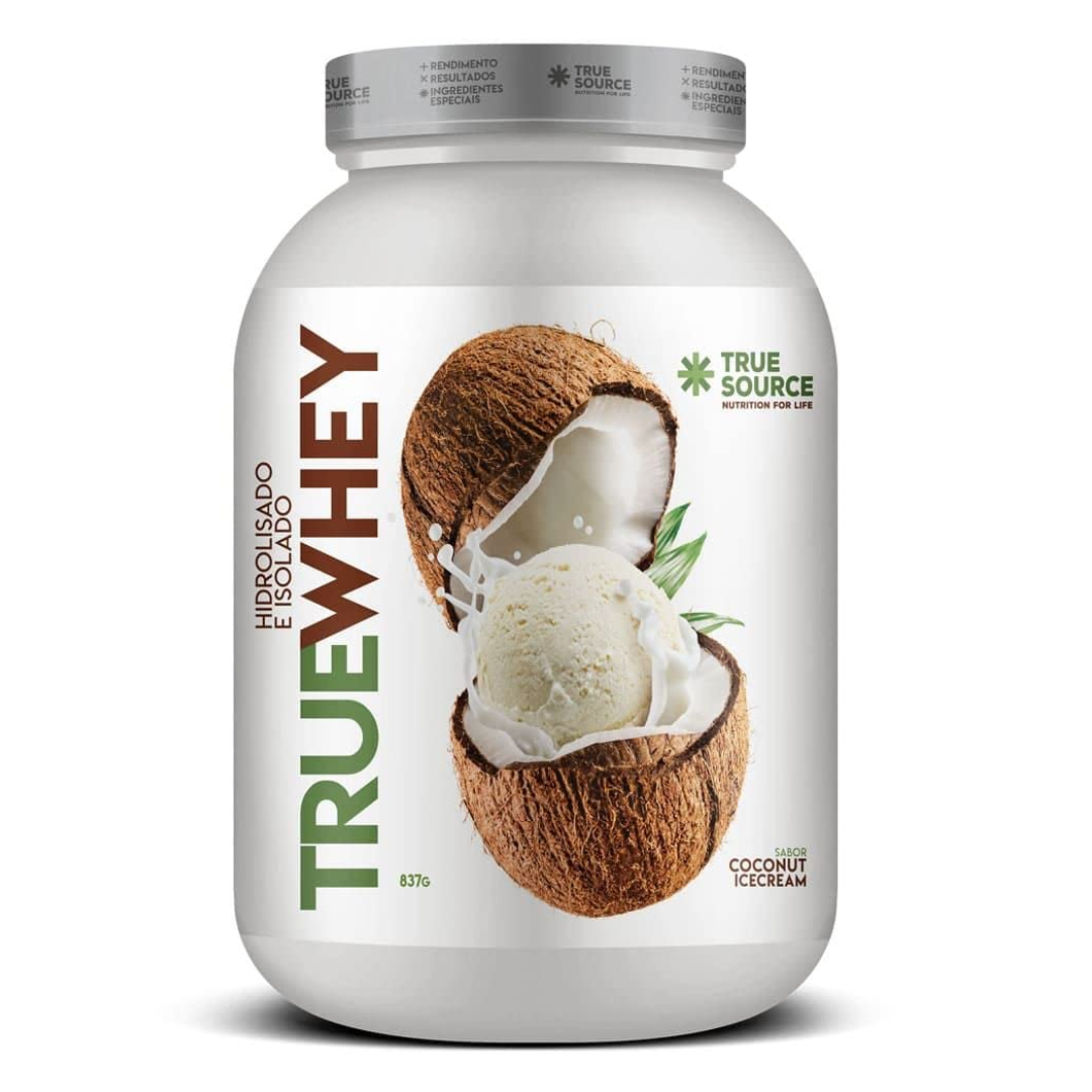 true whey protein true source coconut ice cream, pote com 874g