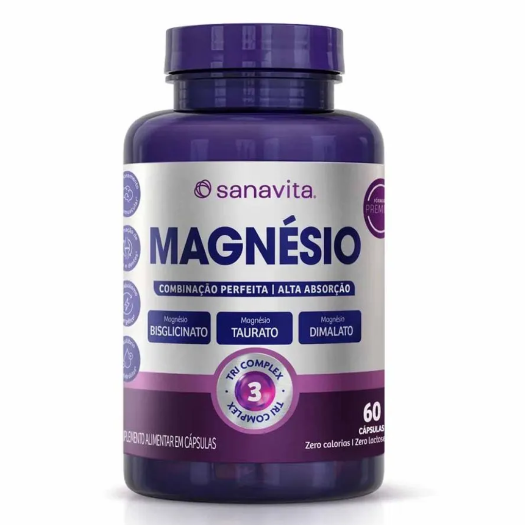 magnesio tri complex da sanavita 60 capsulas