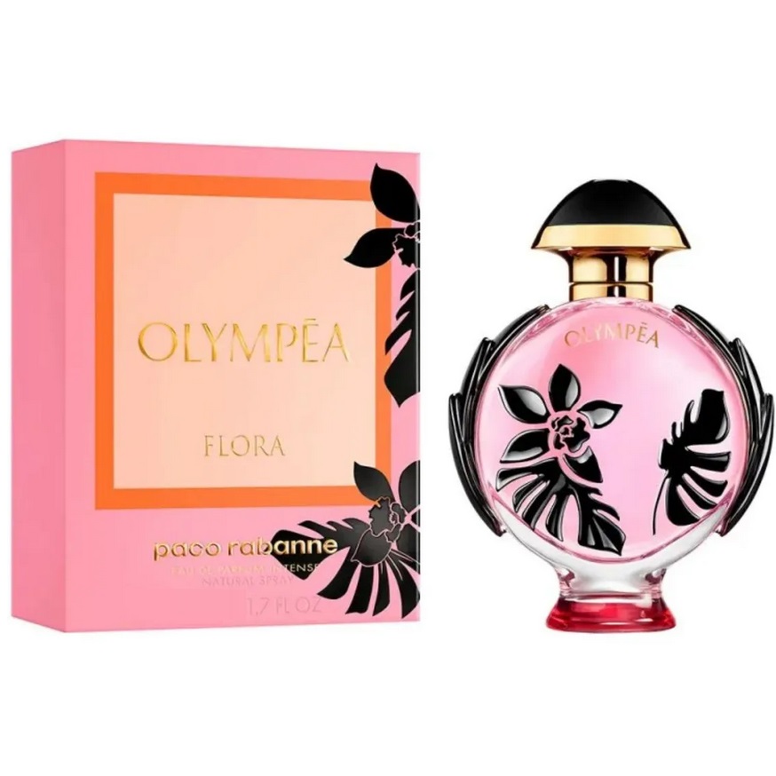 Perfume Feminino Paco Rabanne Olympéa Flora eau de parfum intense com 50mL