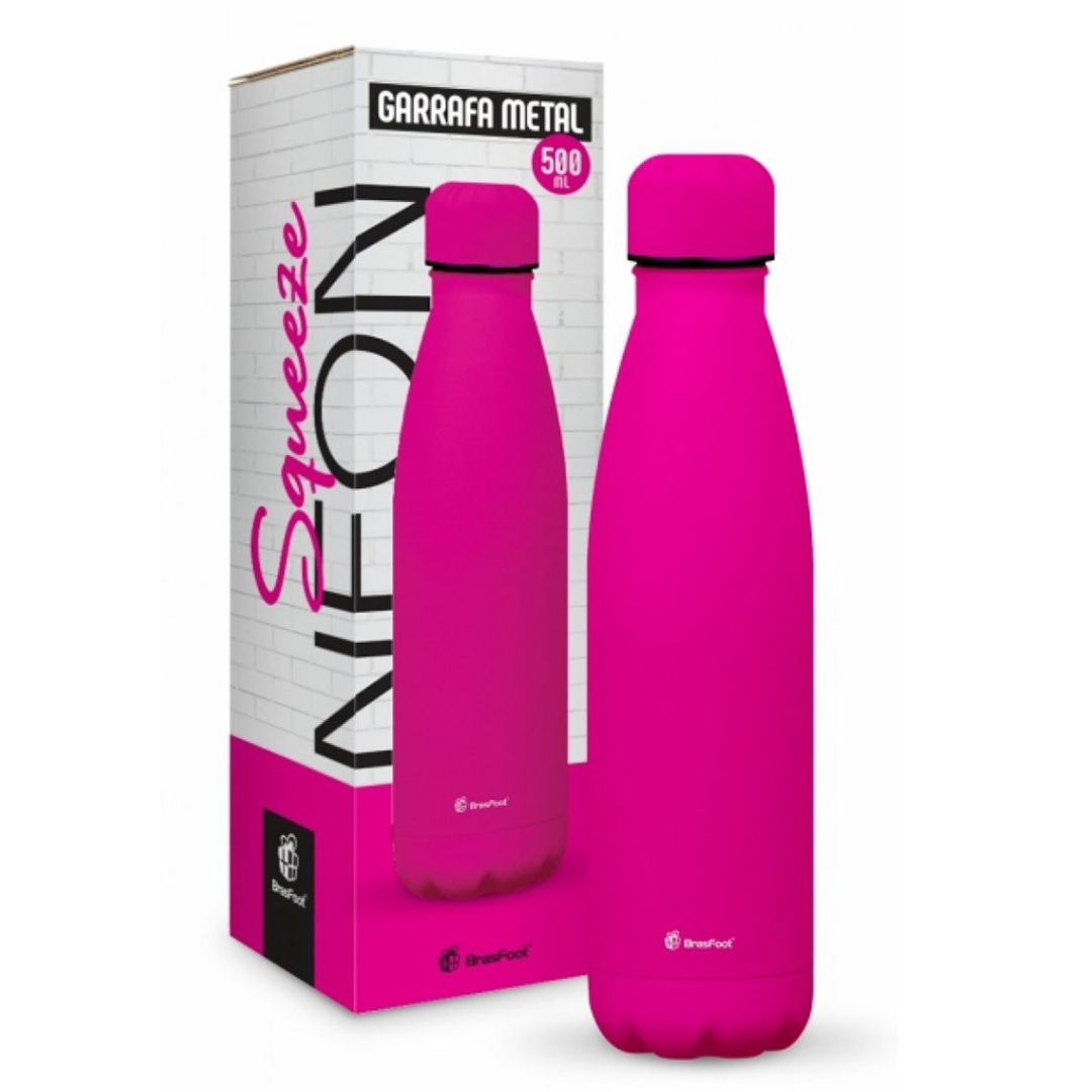 rosa, 1 unidade com capacidade de 500mL
