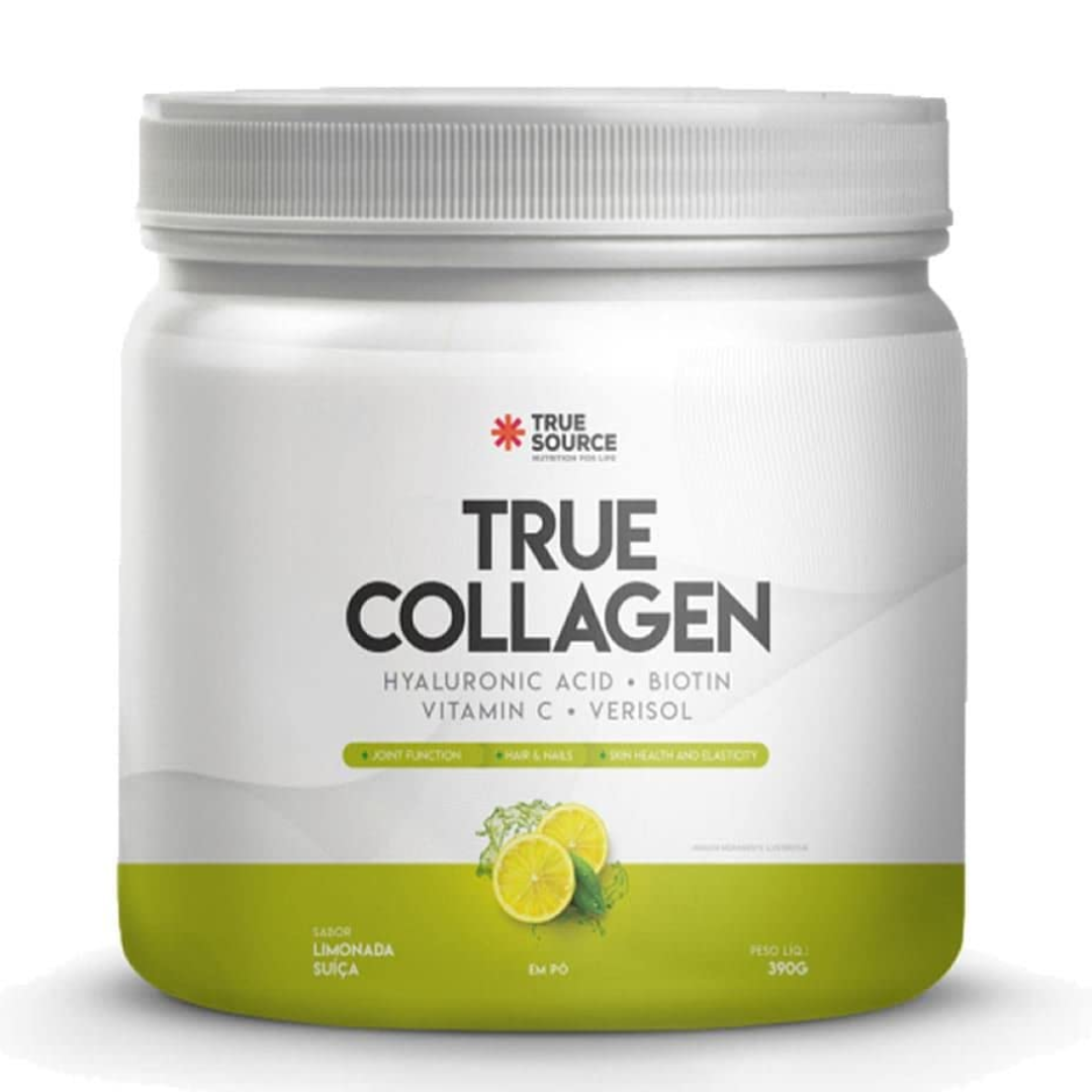 true collagen true source sabor limonada suica, frasco com 390g