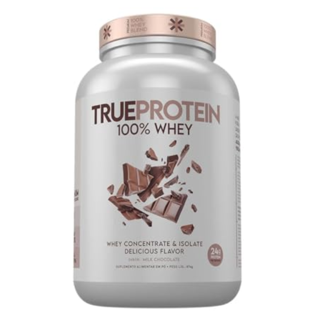 true whey protein true source milk chocolate, pote com 874g